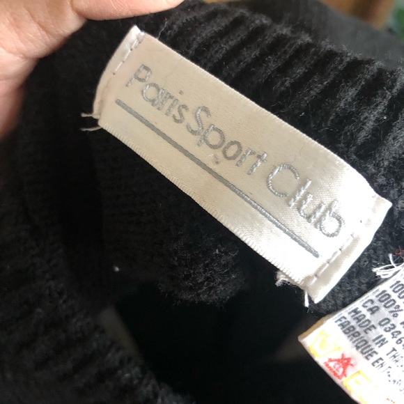 Vintage Floral Appliqué Knit Sweater - Picture 9 of 9